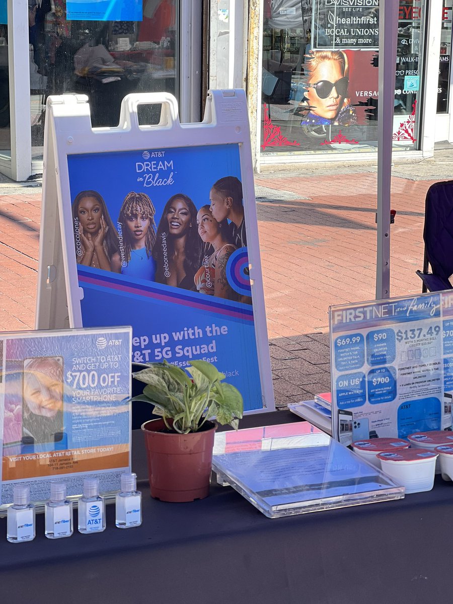 AT&T on Jamaica Ave (@jamaicaatt) on Twitter photo WEโRE OUTSIDE TODAY!! Celebrating 26 years of culture, community, vitality & commerce at the annual Jamaica Jams Festival! Hunting down all opportunities ๐ฏ๐ฒ๐โค๏ธ Dream in Black ๐ <a href="/OneNYNJ/">OneNYNJ</a> @theeastregion <a href="/judy_cavalieri/">Judy Cavalieri</a> <a href="/KirkBailey17/">Kirk Bailey</a> @MarkyMark_718 WEโRE OUTSIDE TODAY!! Celebrating 26 years of culture, community, vitality & commerce at the annual Jamaica Jams Festival! Hunting down all opportunities ๐ฏ๐ฒ๐โค๏ธ Dream in Black ๐ <a href="/OneNYNJ/">OneNYNJ</a> @theeastregion <a href="/judy_cavalieri/">Judy Cavalieri</a> <a href="/KirkBailey17/">Kirk Bailey</a> @MarkyMark_718