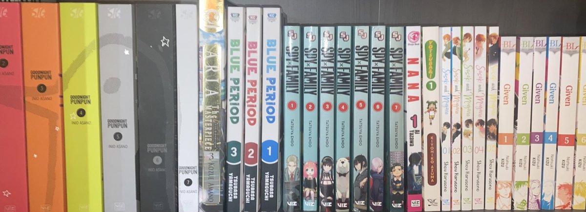 The manga collection is shaping up nicely! 😌