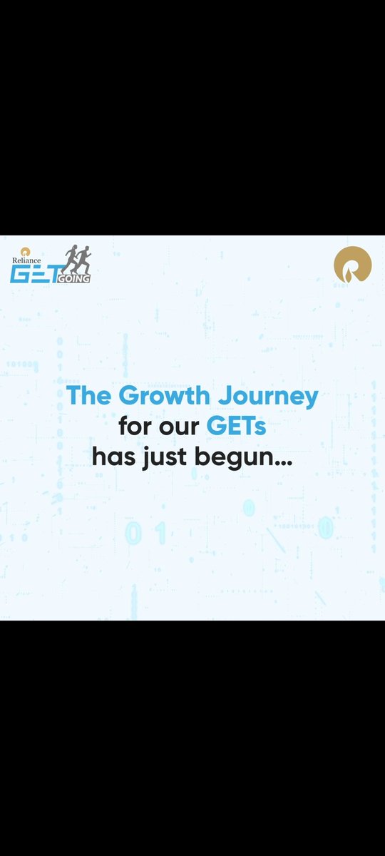 RILCampus's tweet photo. Here’s welcoming the newest members of the Reliance family- GET batch of 2022!
Your journey of unlimited learning, networking and fun begins here! All the best!!
#Reliance #RILWayOfLife #GowthIsLife #GET #GetGoingKeepGrowing #GETProgram #GraduateEngineerTraineeProgram #GETs https://t.co/WFeefcKj5a