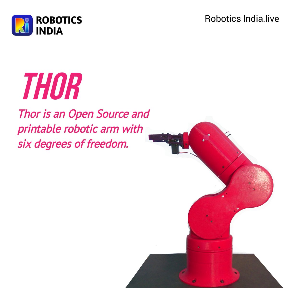 robotics4india's tweet photo. Top Open Source Robots Hardwares
#robotics #roboticsengineering #engineer #engineering #roboticsindia #infographics #robotech #roboticsclub #learning #indianroboticscommunity #robotik #robotique #indianrobotics #opensource #Infographic #opensourcehardware https://t.co/R7H5X6d7Dp