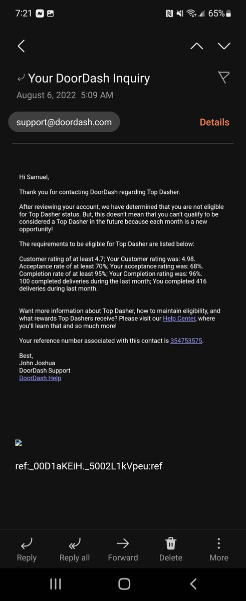 bignerd68's tweet photo. Here's also me getting denied for various reasons that don't corroborate with each other as well. #doordash #dasherhelp #topdasher https://t.co/tRs5kQHpaU