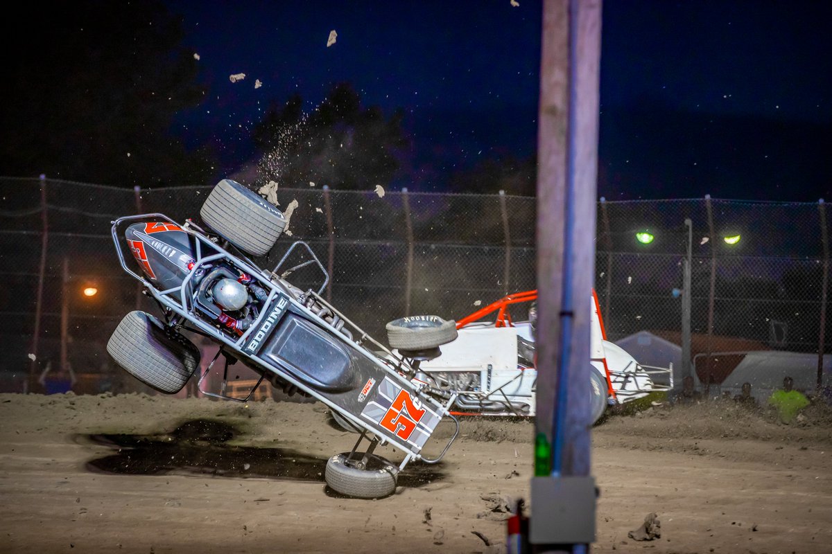 8/5/22- Another exciting night of Gas City Speedway sprint cars!