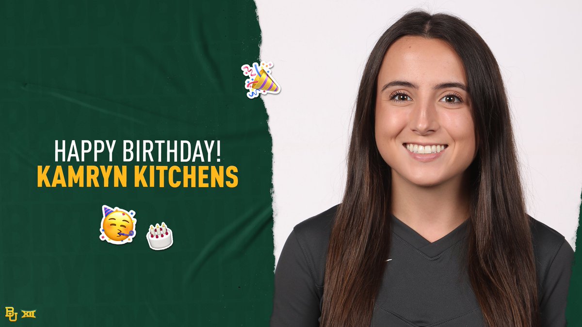 BaylorAcroTumb's tweet photo. Haaaaaappy birthday, Kam! Have a wonderful day!🤩

#SicEm🐻 | @kam_kitchens https://t.co/PPPozsH2jX