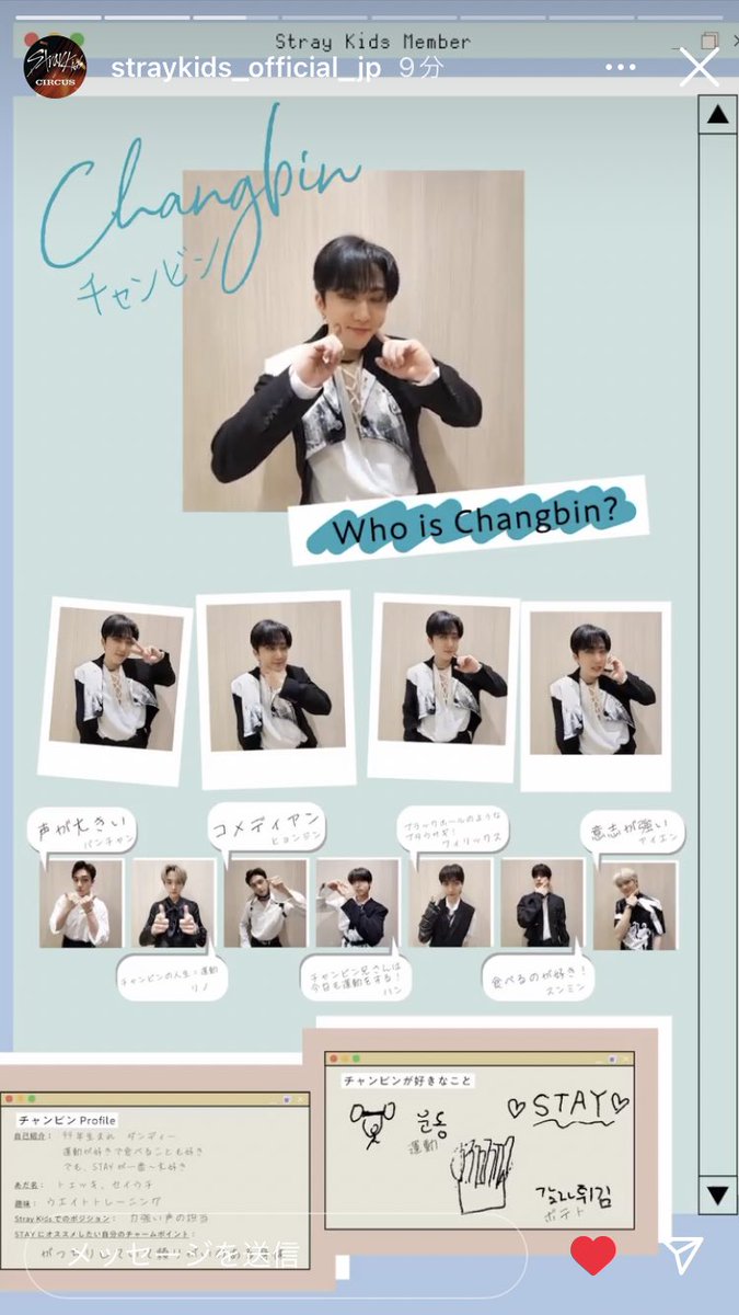 StrayKids #スキズ #CIRCUS #スキズプロフィール ↓ #チャンビン