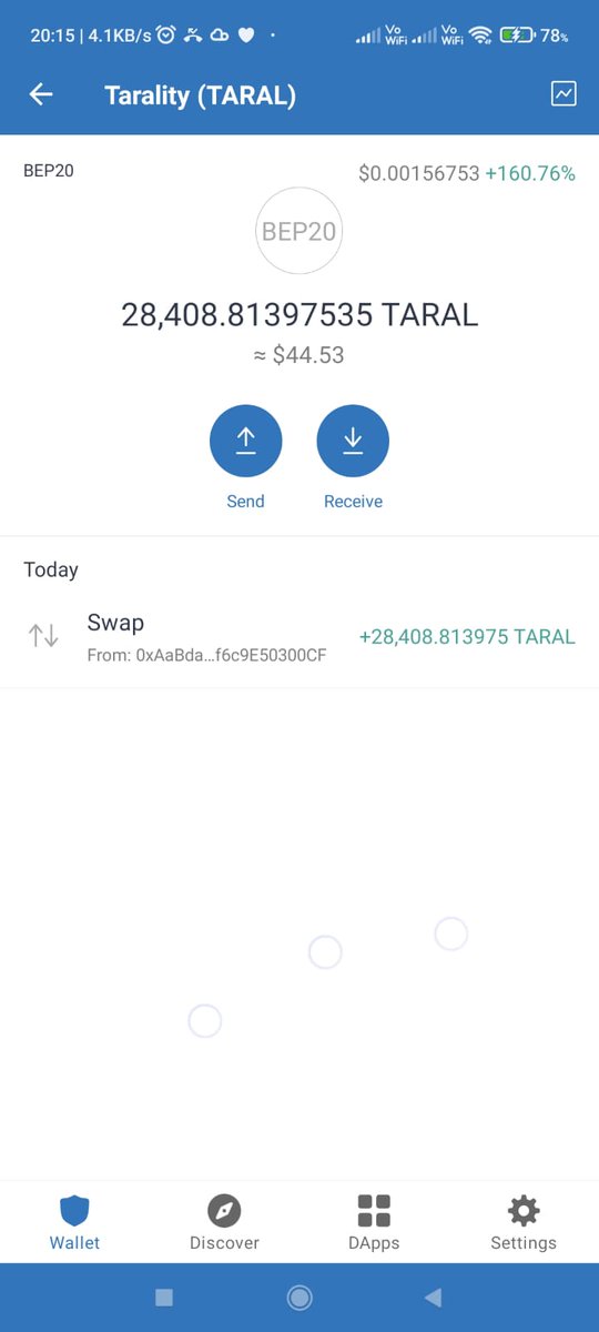 barnali967's tweet photo. I am buy #Taral for long term 
@TaralityCoin 
🚀Taral going to moon in this month

My bep-20 address- 
0xAaBda670D37aA21E0BE93314CE82f6c9E50300CF

#TaralToken
#Tarality
#TaralCoin #binance https://t.co/ZBJREkrQQB