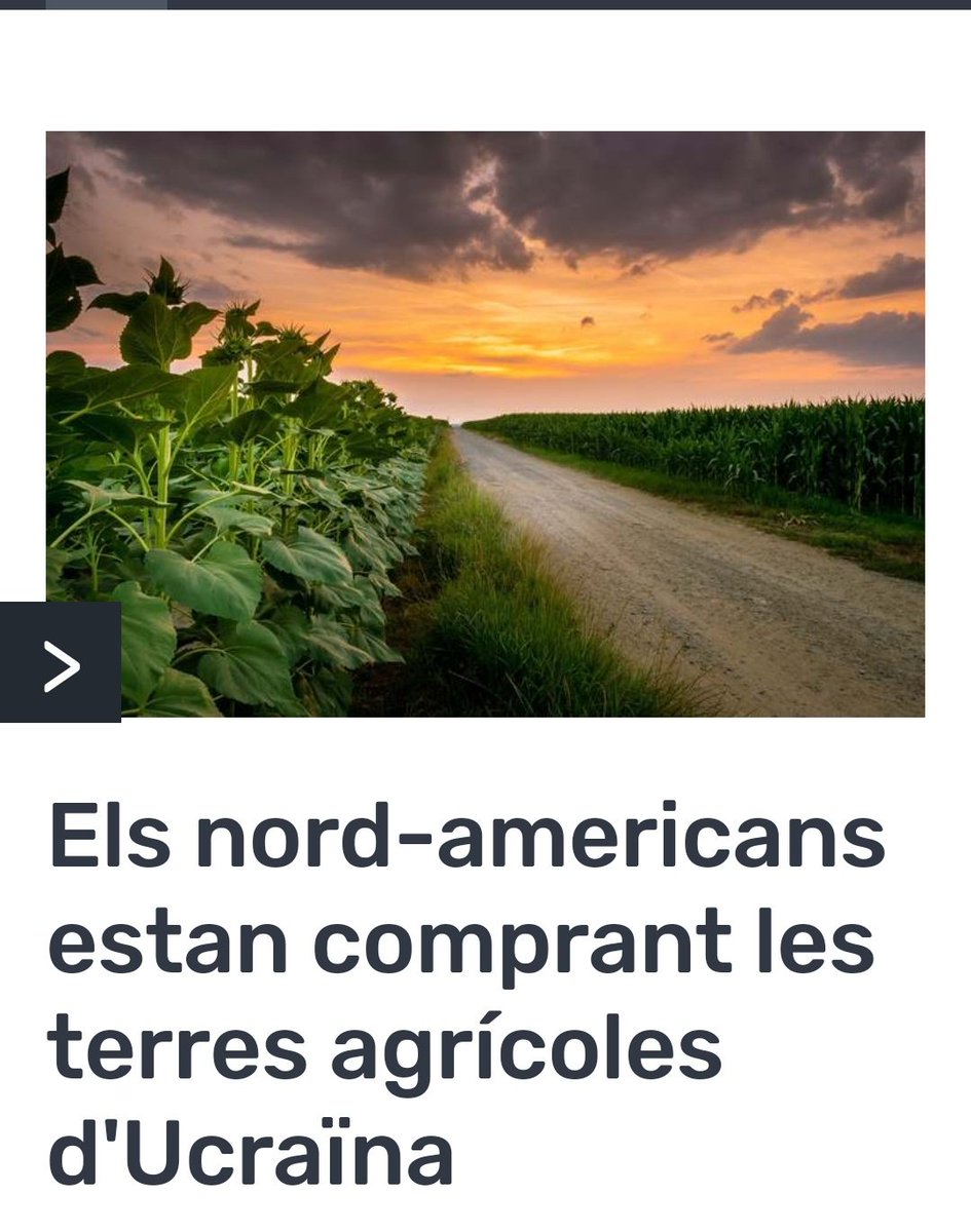 terra_cremada's tweet photo. Segons l' Australian National Review , aquestes tres multinacionals han comprat un total de 17 milions d'hectàrees de terres agrícoles, la qual cosa representa el 28 per cent, o gairebé un terç, de totes les terres cultivables. Els tres gegants són Cargill, Dupont i Monsanto. https://t.co/W5DtmyJku2