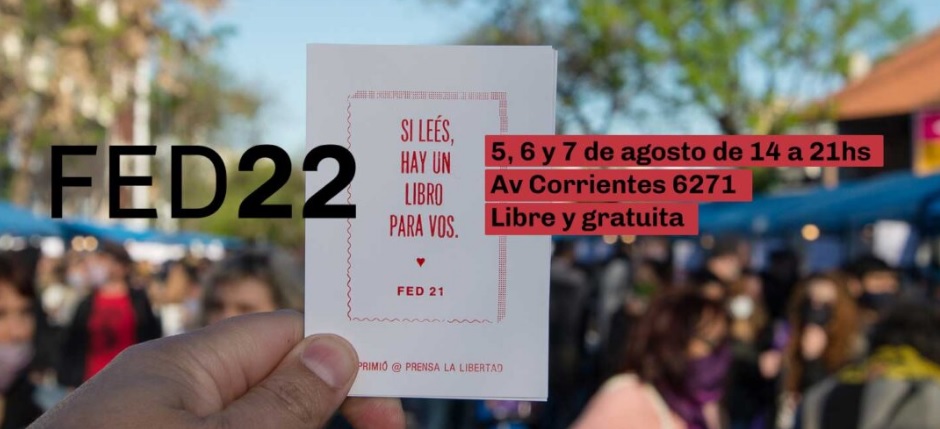 altertopia's tweet photo. Arrancó la FED 2022, no vamos a estar este año pero instamos a todes a darse una vuelta por allí y apoyar los proyectos editoriales de nuestros colegas.

#fed #feriadeeditories #editoriales #altertopia https://t.co/PyDwEvmLQ6
