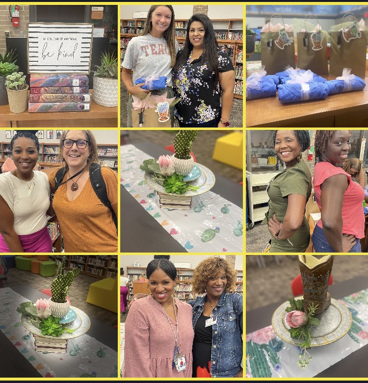 FelderTamera's tweet photo. Yesterday, we welcomed our new staff to Wilson! This year, our theme is โStick with Kindnessโ. We have the perfect new crew to do just that! We are so excited to get this year started! We are ready for 22-23!! #opentolead @CFISDspirit @ms_ctran @CarrieAnneEd ๐ https://t.co/ixgDCTGpNF