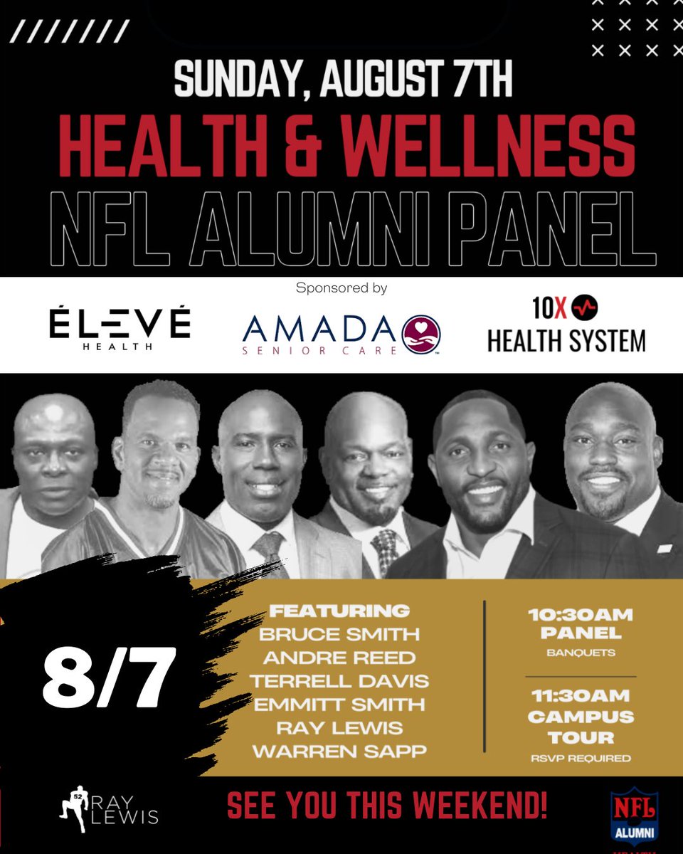 We have an amazing event tomorrow with some great partners joining us! This will be a legendary event with my legend brothers! 🙌🏾 

Thanks again to our sponsors <a href="/EleveHealth/">Eleve Health</a> <a href="/AmadaSeniorCare/">Amada Senior Care</a>  and 10X Health System <a href="/GrantCardone/">Grant Cardone</a>  
💪🏽