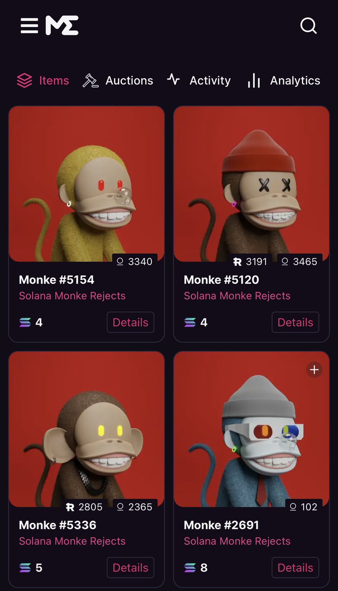 TheRedRejects's tweet image. Red background @MonkeRejects alert 🚨

Couple of good looking @TheRedRejects sitting around floor.

Join us! 🟥

#SolanaNFT #NFTCommunity