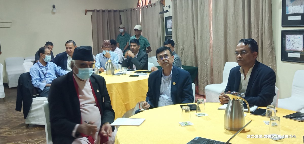 CM_RPPande's tweet photo. गण्डकी प्रदेशका मुख्यमन्त्री र राष्ट्रिय योजना आयोगका उपाध्यक्षको उपस्थितिमा पृथ्वी राजमार्ग विस्तारकाे क्रममा आइपर्ने समस्या र व्यवस्थापनमा केन्द्रित "त्रिशुली काेरिडाेर यातायात पुर्वाधारकाे अवस्थाका सम्बन्धमा अन्तरक्रिया कार्यक्रम"सम्पन्न, कोरिडोर उत्तरतर्फको सडक सुधार गरिनेछ। https://t.co/6RqLcNUyGe