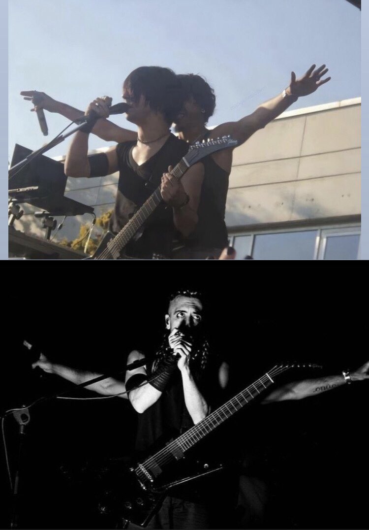 maNga_buyukN's tweet photo. #FlyToStayAlive
Geçmişten Günümüze🖤🤘
@yagmursarigul @maNgaMusic https://t.co/rAIE5lfQms
