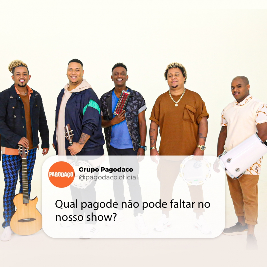 pagodacooficial's tweet image. Bora bora que hoje tem show, viu? 💥🤩
E queremos saber qual música não pode faltar. 🎤
Comentem aqui! ⬇⬇
#pagodaço #showsrj #pagoderj