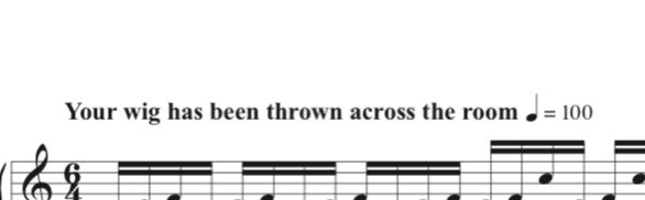 Threatening Music Notation tweet media