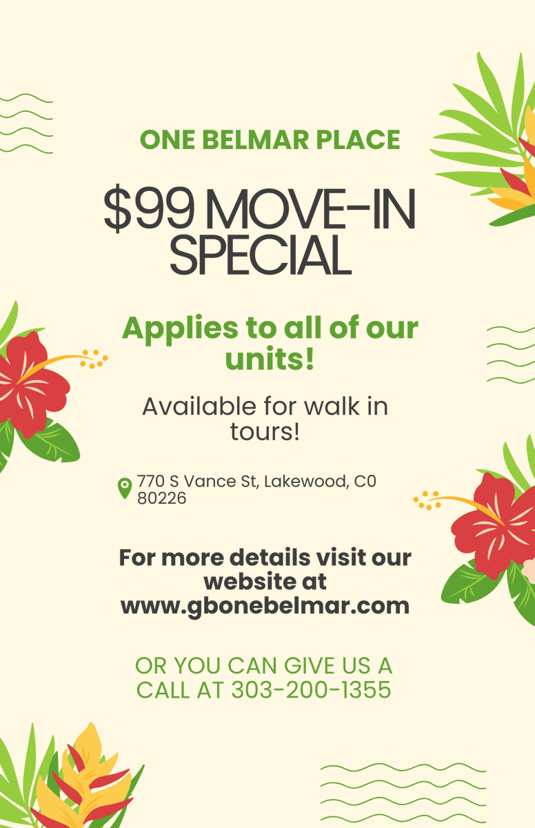 OneBelmarPlace's tweet photo. Come take a tour of our community, we would love to help you find your new home!😀 https://t.co/ayNbnvjavS