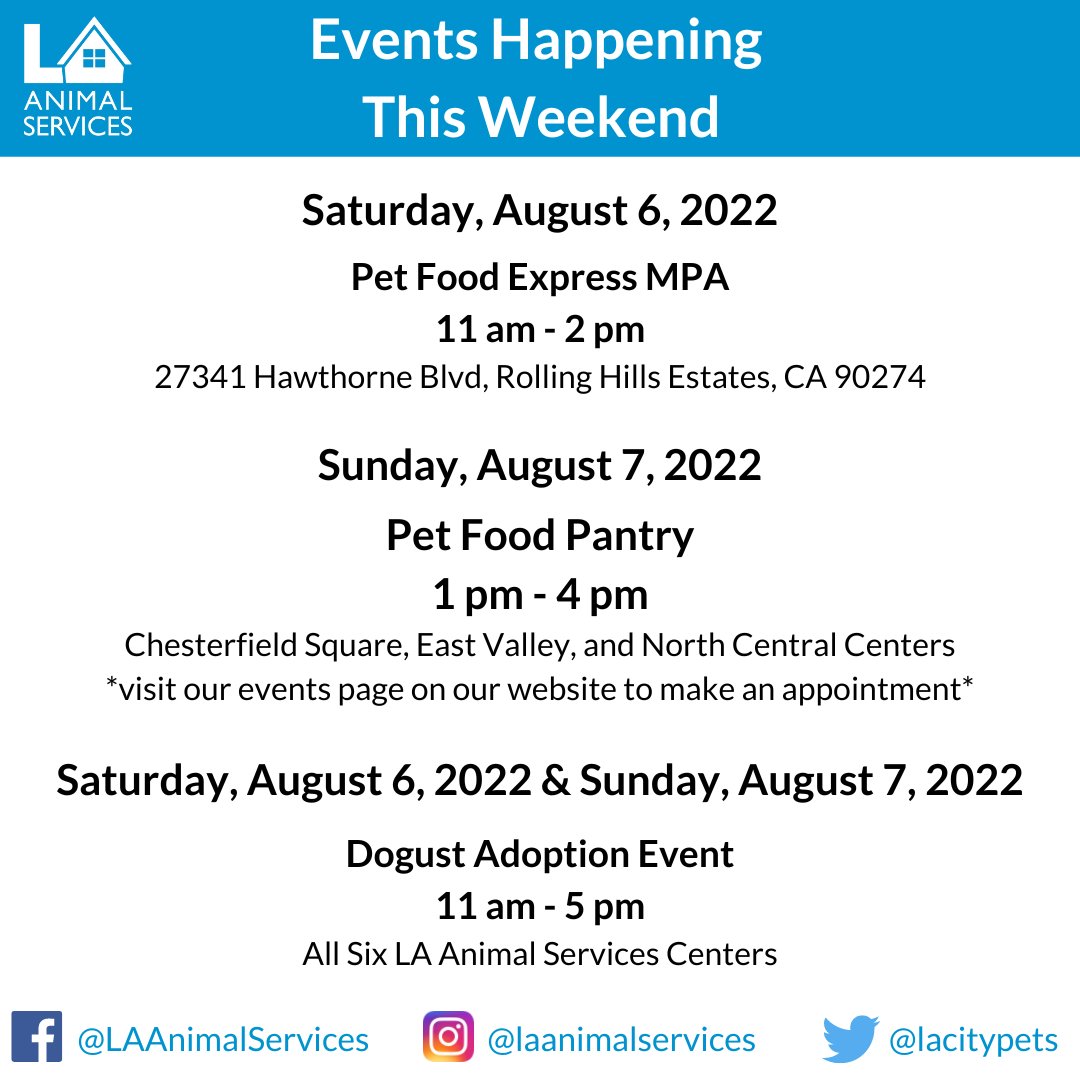 LA Animal Services (LACityPets) / Twitter