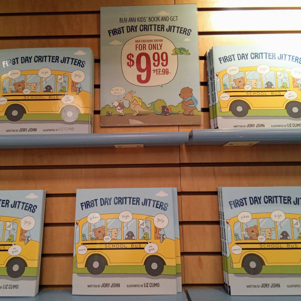 BNPlainview's tweet photo. Our Educator Appreciation Days ends tomorrow! Stop by to stock up for back-to-school, and don't forget to take advantage this #PWP - only $9.99 with the purchase of a kids' book! 🎒

#BNDiscover #BNPlainview #BarnesAndNoble #EducatorAppreciation #sale #educators https://t.co/hEMp19mFmO