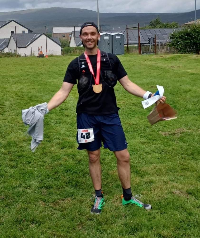 johnconnolly747's tweet photo. Completed the Devil o' Highlands Ultra Marathon today. 42 miles on the West Highland Way (Tindrum to Fort William). I made top 10 (9th place!) #runningprof #ultramarathon https://t.co/U1zzCBDXw3