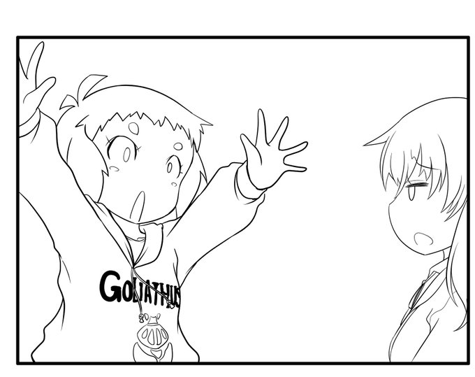 バカっぽい子にバカっぽいパーカーデザインできた 