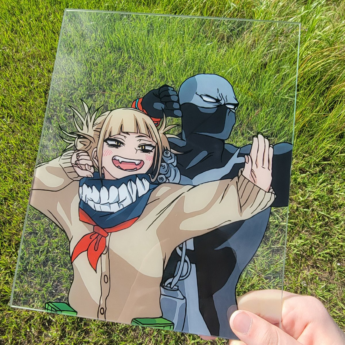 oodles_doodles4's tweet photo. Himiko Toga and Twice glass painting! 🔪💗 #mha #MyHeroAcademia #HimikoToga #anime #AnimeArt https://t.co/NNqe20fYUt