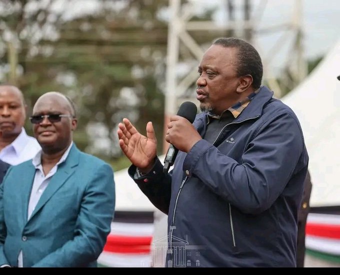 Bosy2023's tweet photo. President Uhuru Kenyatta’s one vote as witnessed at Kenol, Murang’a County https://t.co/NIwpO2VFGY