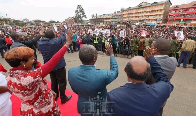Bosy2023's tweet photo. President Uhuru Kenyatta’s one vote as witnessed at Kenol, Murang’a County https://t.co/NIwpO2VFGY