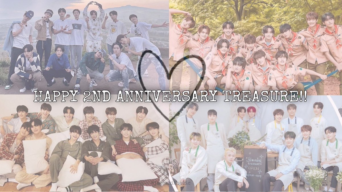 💌; Happy 2nd Anniversary, my home 🫶

#TREA2URE_ANNIVER2ARY_2022 
#열두개의_보석_트레저_2주년