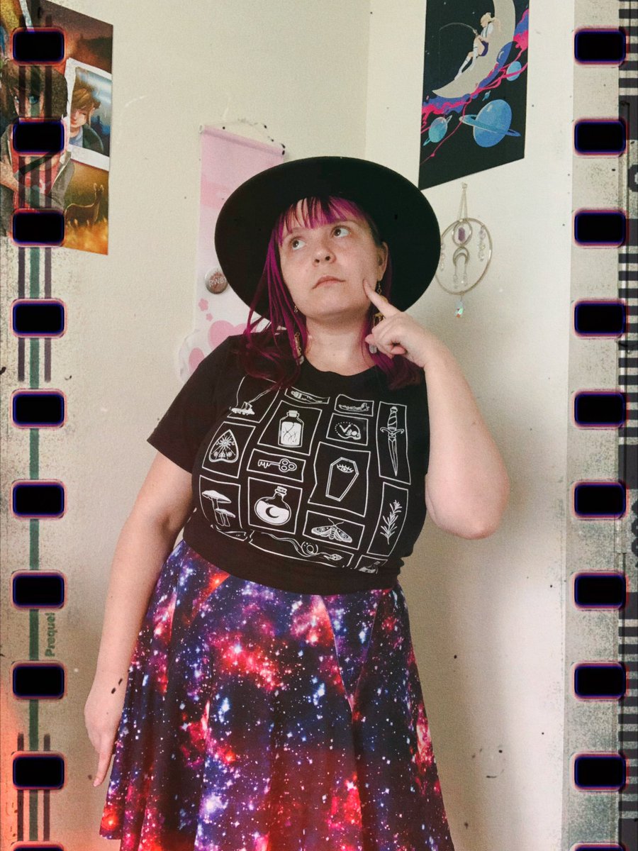 GetGladeline's tweet photo. Donโt mind me, Iโm just getting all my spell components ready before the moon rises tonight ๐ฎ๐ฟโจ
๐@30MorbidMinutes hosted by the lovely duo @ElyseWillems and @JessicaVasami ๐โฐ๏ธ๐ค๐ค
#OOTD #RTOOTD #witchcraft #vibes #crystal https://t.co/oKpRcECfgv