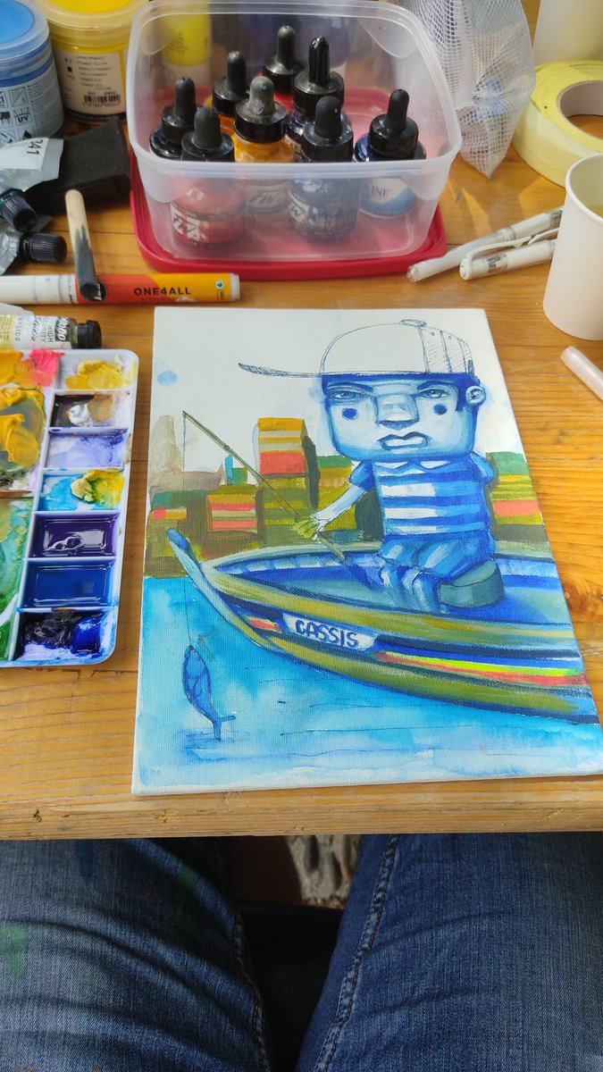 acet_1's tweet photo. Toile réalisée en live pour le Garden streetart 2 à cassis #cassis #auction #graffiti #canvas https://t.co/saJzrED3hi