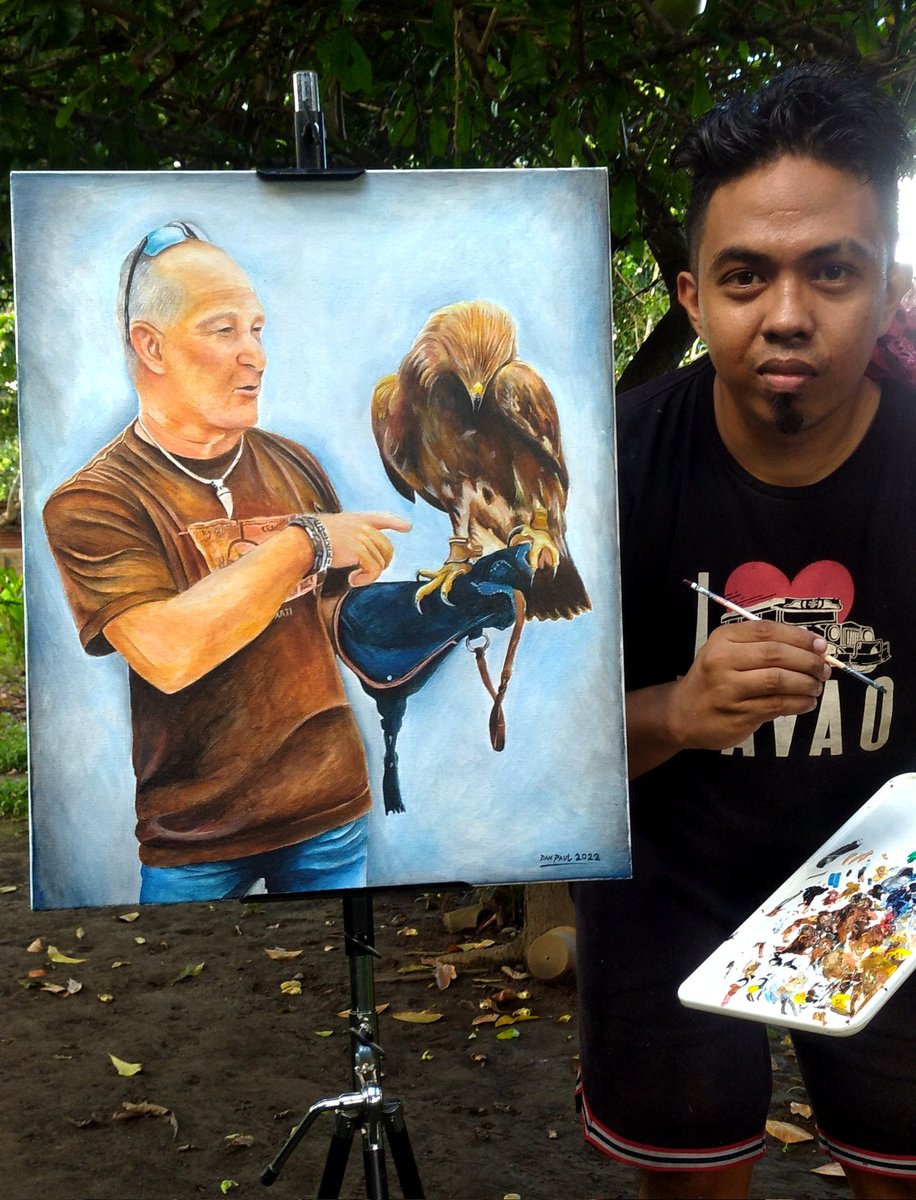 DanPaulPMC's tweet photo. Salamat sir Client 😊🎨🦅
Acrylic on canvas
18 X 22
I am deaf artist
2022
I'm open commission painting ( made to order )
You can dm me for details. #painting #commissionsopen #artwork #Artist #acrylicpainting #davaocity #art #Deaf #guhitph #order #Buy https://t.co/JfEoJuwGTs