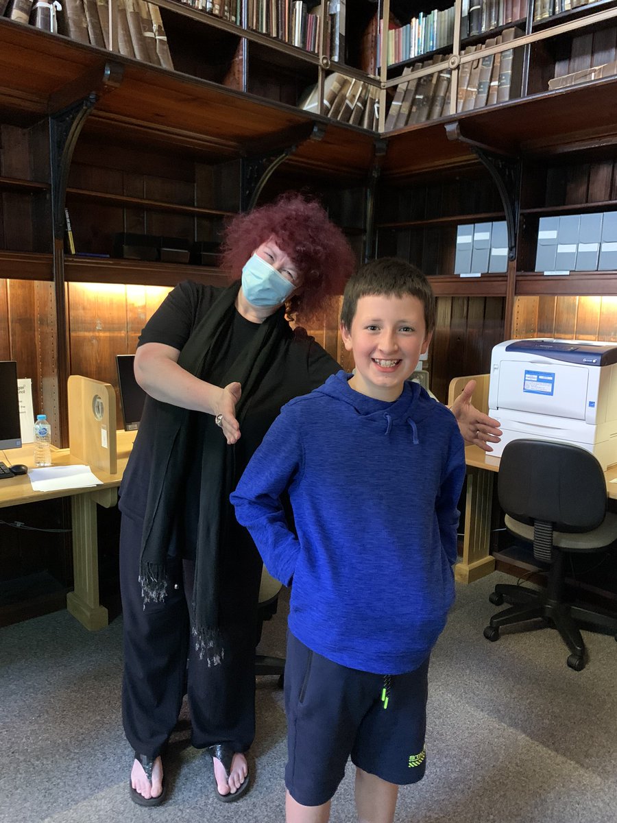 Great to listen to Prof. Joann Fletcher <a href="/ImmortalEgypt/">Immortal Egypt: Prof. Joann Fletcher</a> at <a href="/WiganMuseum/">Wigan Museum</a> this afternoon! We enjoyed learning about sport in Ancient Egypt - photo as promised for <a href="/trumerz/">Museum Ian</a> too! Fab that our <a href="/GM_YAC/">Greater Manchester Young Archaeologists Club</a> -er could access for free, thank you all 🙌🏼