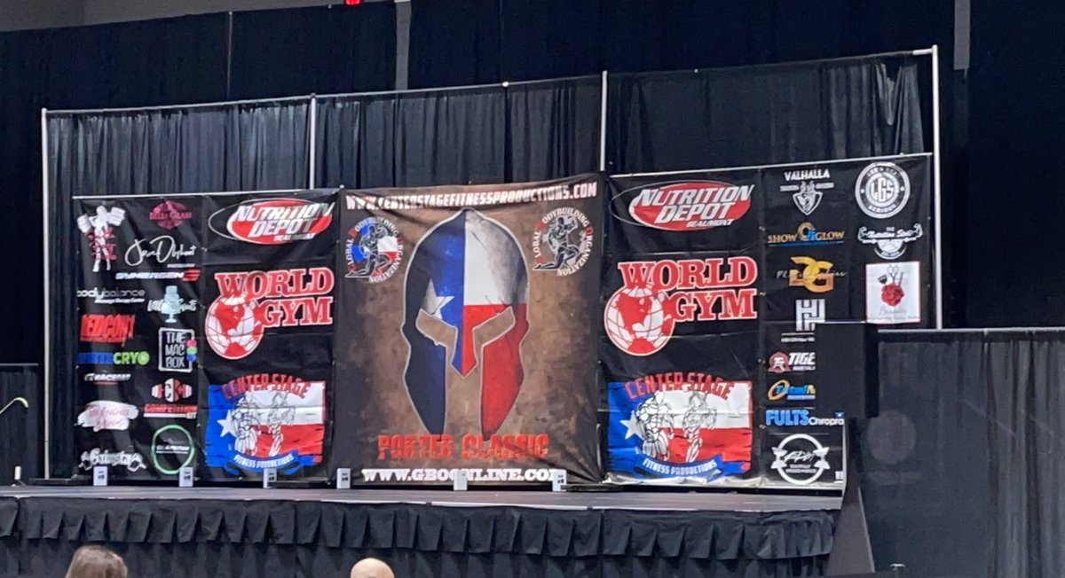 N7Cryo's tweet photo. Back again at porter classic! Ready to see some amazing body building today! https://t.co/R4luHJLjpg