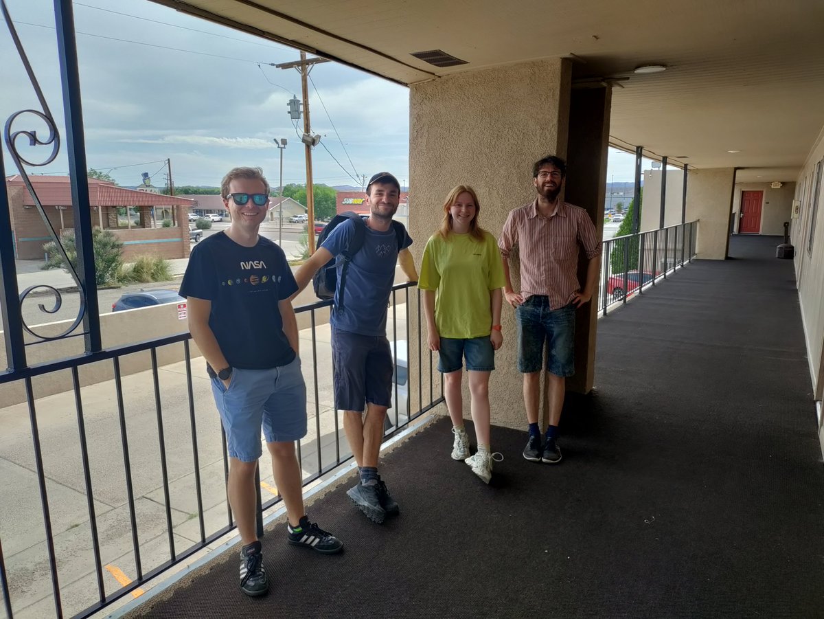 jimmcquaid's tweet photo. Great roadtrip with a pickup in Socorro and then up the mountain to the Langmuir Lab to swap filter cartridge and a quick visit to Box Canyon on the way home. #DCMEX https://t.co/LiimhSiB8c