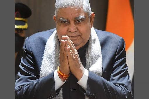 Shanirss's tweet photo. Congratulations to @jdhankhar1 Ji on being elected as the Vice President of India. Coming a farmer family, his vast experiences in public life will immensely benefit the country. My greetings to him.💐 https://t.co/LxuBJlabtE