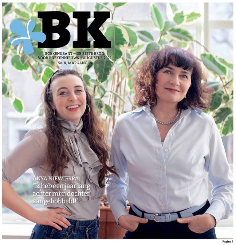 Eervol: mijn dochter Merel Godelieve en ik staan op de cover van de @Boekenkrant 😀. Mét een interview over onze nieuwe #roman OOK DAT NOG. De #boekenkrant is #gratis af te halen bij je #boekhandel. #lezenisleuk #zomerlezen #schrijven #limburg