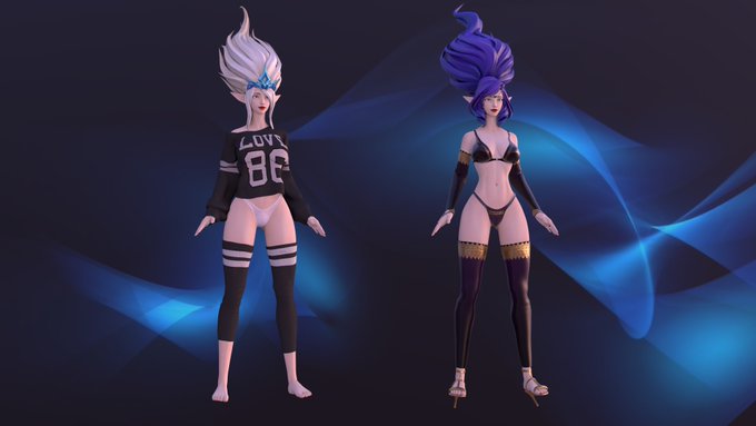 3 pic. Janna league of legends, Blender model is now available on Patreon - https://t.co/9XEypuUr1C

1)