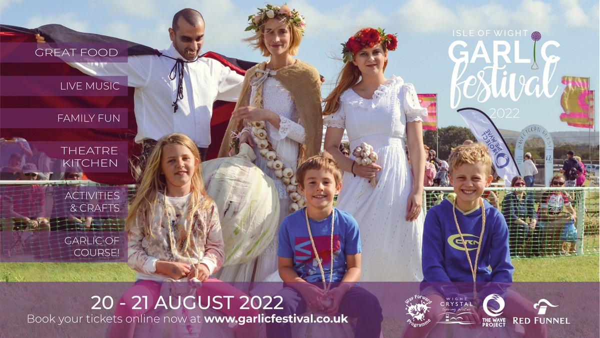 Visit Isle Of Wight (@visitiow) on Twitter photo There’s no such thing as garlic breath at the <a href="/IOWGarlicFest/">The Garlic Festival</a>, as garlic lovers unite to celebrate this pungent ingredient. You’ll find all things garlic here: ice-cream, popcorn, fudge, biscuits, sweetcorn, mushrooms and more.🧄
ℹ️bit.ly/IWGarlicFest
#IsleofWight #IOW There’s no such thing as garlic breath at the <a href="/IOWGarlicFest/">The Garlic Festival</a>, as garlic lovers unite to celebrate this pungent ingredient. You’ll find all things garlic here: ice-cream, popcorn, fudge, biscuits, sweetcorn, mushrooms and more.🧄
ℹ️bit.ly/IWGarlicFest
#IsleofWight #IOW