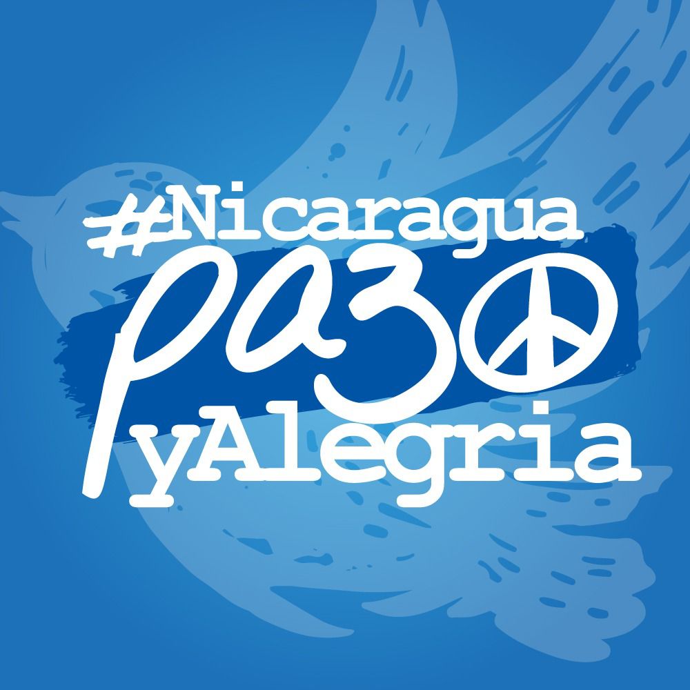 #6Ago | 🇳🇮 📢 ¡ETIQUETA DEL DÍA!  

▶️ #NicaraguaPazyalegria 

¡Revolución en marcha!

<a href="/Politicanica_/">Soy Humana 😎 Mayte Silva 💓</a> <a href="/molotovdigital_/">Molotov Digital</a>