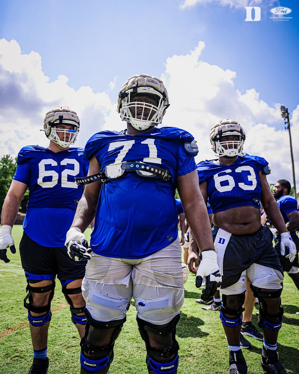 DukeFOOTBALL's tweet photo. Work day 😈 https://t.co/FIfwE8ZpGv