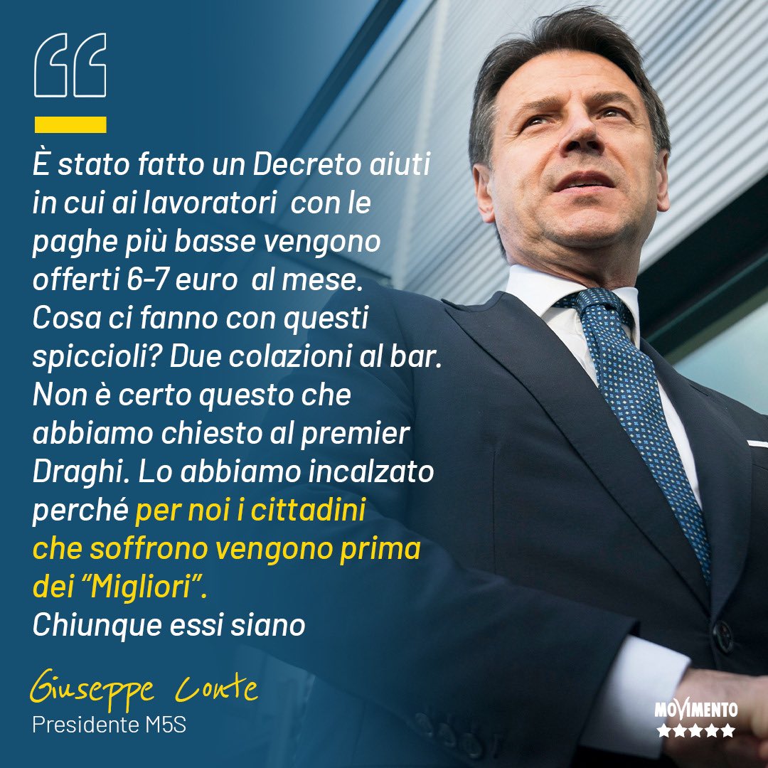 Giuseppe Conte tweet media