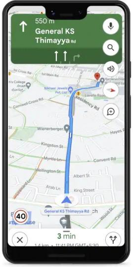 Google Maps now displays speed limits in India #Google
