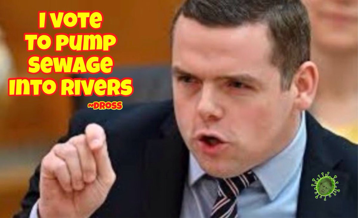 blondiesa's tweet photo. @poloandsons @BBCScotlandNews @Douglas4Moray @AndrewBowie_MP both voted to allow sewerage into England's waters ๐๐ฉ Could you imagine Dross @#FMQs if it was @theSNP He would shout don't let my boys paddle in health harming shite !!
#ErmineSeeking
#SelfServingTory
#PretendyPolitician
#PretendyReferee https://t.co/j1SDu08cjP