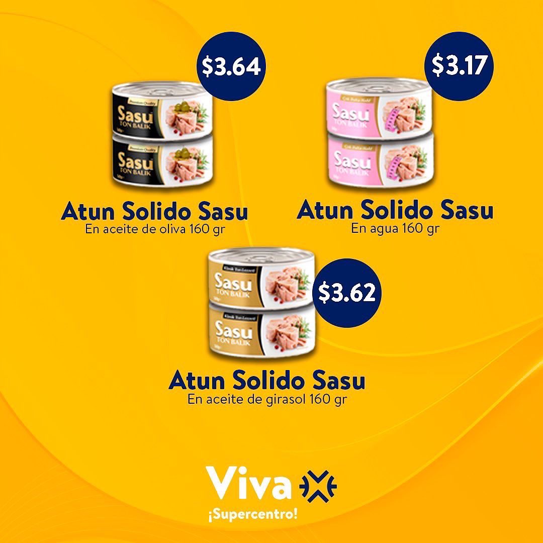 vivamercadosve's tweet photo. ¡Ven por tus productos importados a #VivaSupercentro!
Contamos con gran variedad de productos para que resuelvas tus compras con nosotros. 🙌🏼
👀 Lo mejor de todo son sus precios.
¡Te esperamos!
#Productos #Importados #Atún #Aceite #Salsas #VivaMuchoMas #Abastecer #Hogar https://t.co/lW7Z1aPUSL