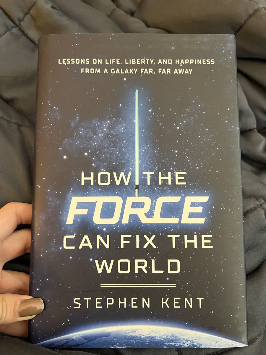 NewStargateFan's tweet photo. Got my copy and can’t wait to read it @Stephen_Kent89! #HowTheForceCanFixTheWorld https://t.co/uH3Vtup30s