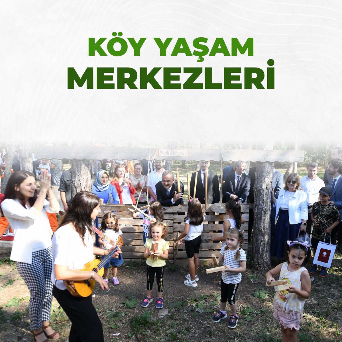 Köy Yaşam Merkezleri Açılıyor. Kapatılan köy okulları açılarak köy yaşam merkezlerine dönüştürülüyor.