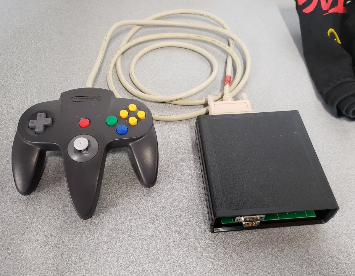 _ScatoLOGIC_'s tweet photo. Here is the #VMLabs #Nuon Prototype Control Pad that came with the Development System which I recently Tweeted about. https://t.co/eKRgmxtZAn