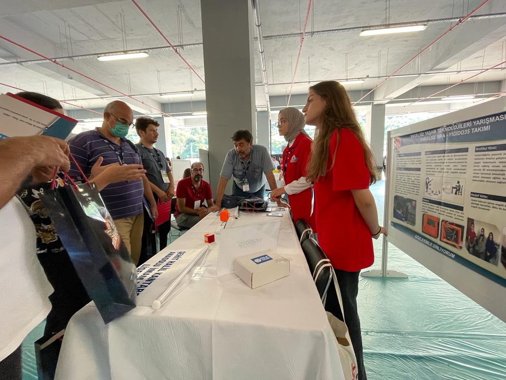 Okulumuz Teknofest Yiğido35 Takımı Engelsiz Yaşam Teknolojileri Kategorisinde Engelsiz Sıra projesi ile Trabzon’da Finallerde. Takımımıza Başarılar Dileriz