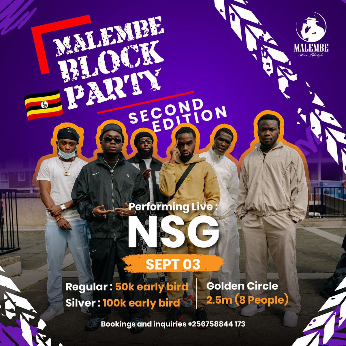 Y’all ready for the #MalembeBlockParty with #NSGLiveinUG?