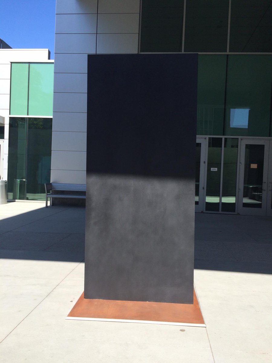 RPappalardo's tweet photo. 7 years ago, the mysterious monolith first appeared at @NASAJPL, for the initial meeting of the @EuropaClipper science team. 7 years from now, the team will be finalizing operations plans, preparing to enter Jupiter orbit to explore Europa. #JupiterAndBeyondTheInfinite #PI_Daily https://t.co/hOxSDofrdX