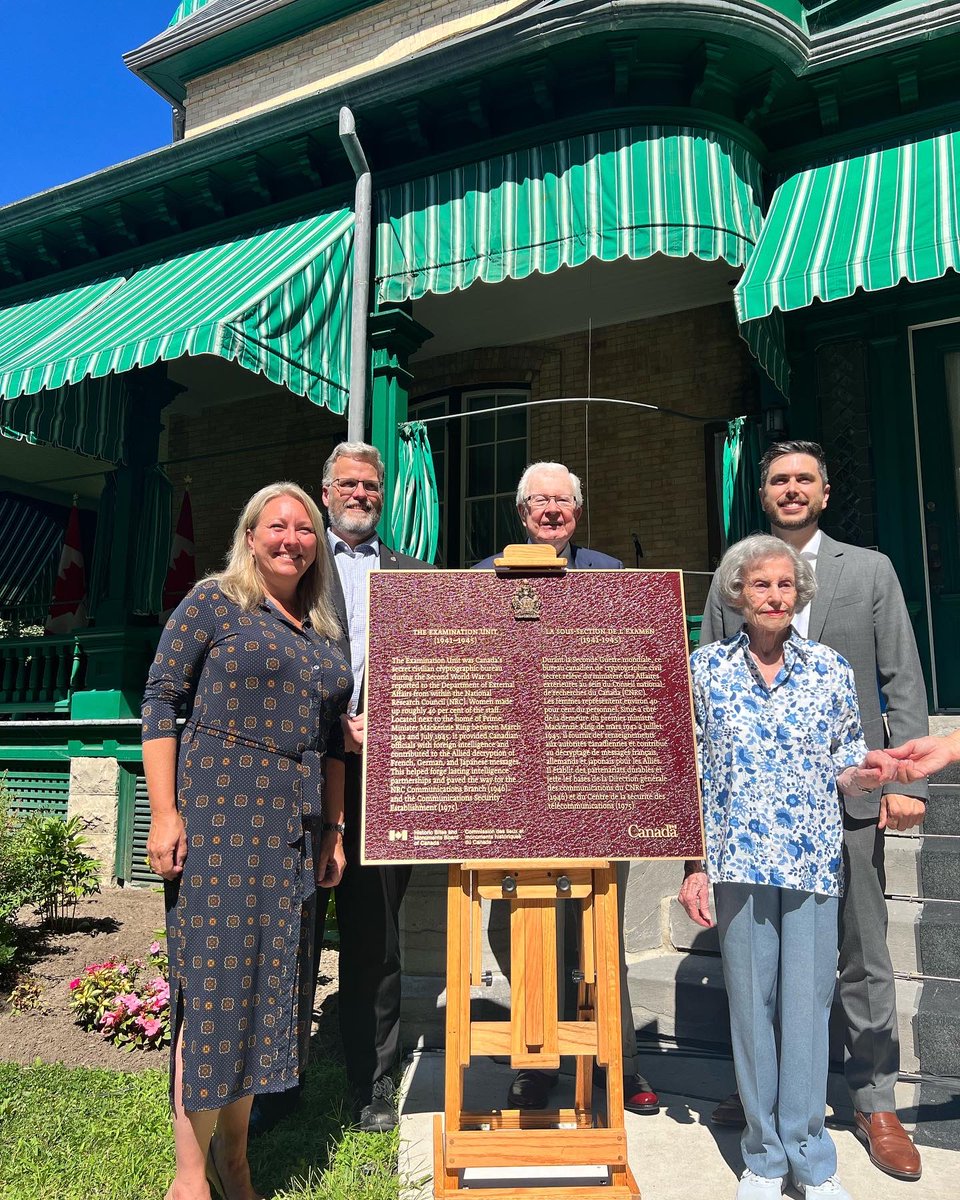 MonaFortier's tweet photo. Canada’s first cryptographic bureau, the Examination Unit (XU), began operations during the Second World War. 

The XU contributed to Allied efforts, breaking the codes used in secret military and diplomatic communications. https://t.co/0Je6Q0xzq9